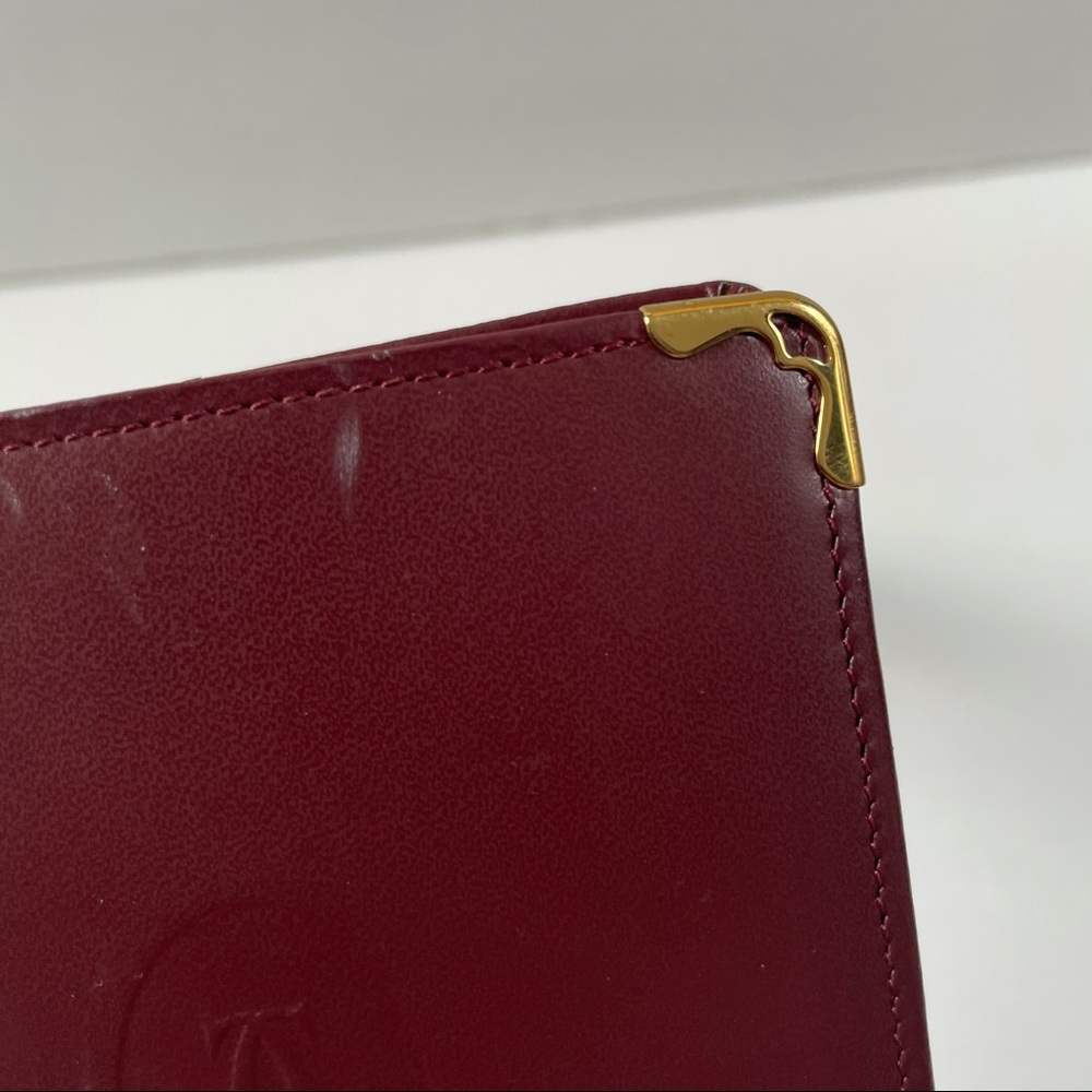 CARTIER Paris Vintage Signature Bi-fold Wallet - Picture 4 of 10